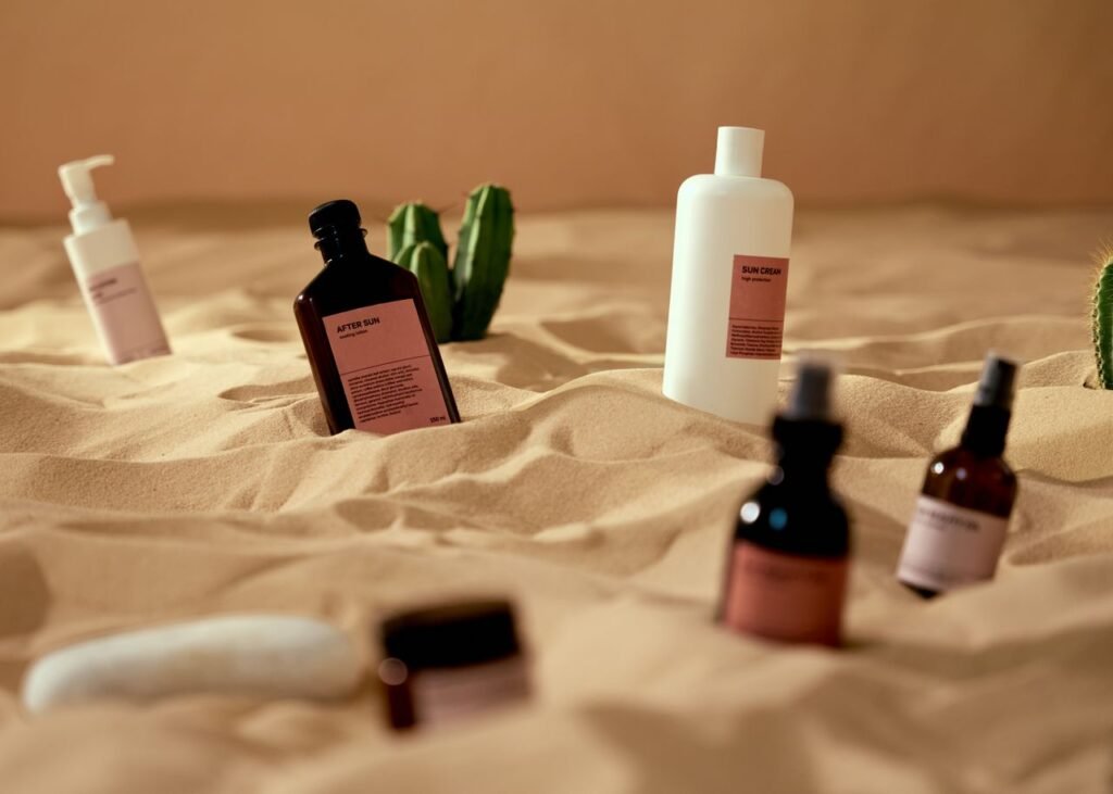 After Sun Skin Care in Bali After a Long Day in the Sun